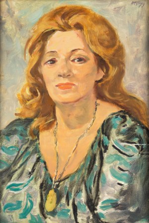Helena Krajewska (1910 Biecz-1998 Warszawa), Portret kobiety, 1979 r.
