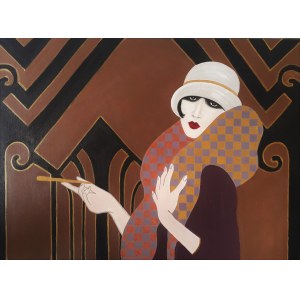 Patrycja Kruszyńska-Mikulska, Flapper girl II, 2021