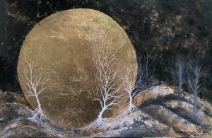 Mariola Świgulska, W księżycowym gaju, 2021