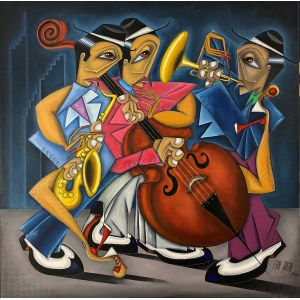 Robert Jadczak, She is crazy about jazz, 2021