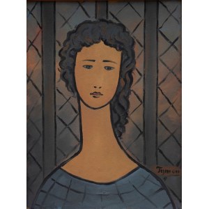 Tymon Niesiołowski (1882-1965),Portret dziewczyny