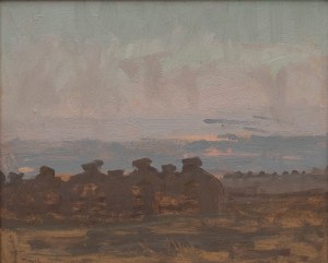 Stanisław Gałek(1876-1961),Mendle na polu,1909