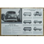[motoryzacja, folder] The 1964 Volkswagen Commercials may look the same, but...