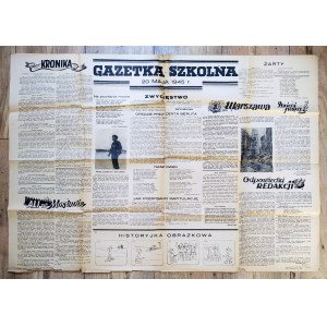 Gazetka Szkolna 20 maja 1945.