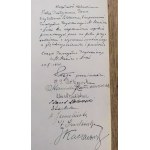 [autografy członków Zarządu Towarzystwa Przyrodniczego] Czasopismo Przyrodnicze Ilustrowane 1927-1928