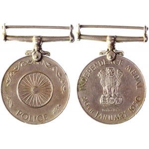 India Police Independence Medal 1950