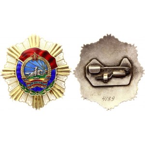 Mongolia Order of the Red Banner of Labor 1970