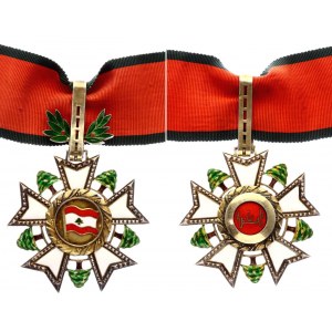 Lebanon National Order of the Cedar 2nd Type Commander 1943