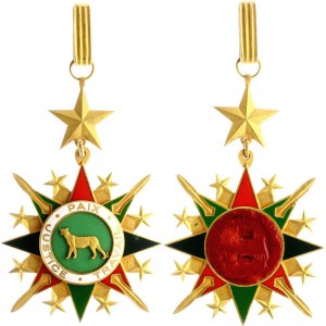 Congo Democratic Republic National Order of the Leopard & National Order of Zaire & 3 Medals 1968