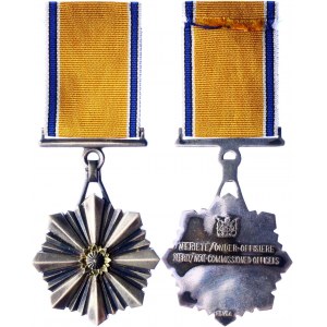 South Africa Prison Service Silver Medal of Merit for Non-Commissioned Officers 1980