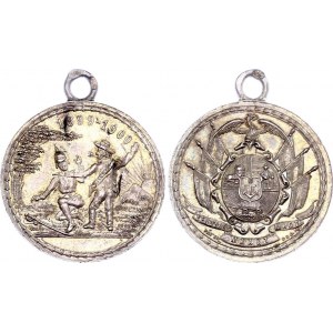 South Africa ZAR Silver Medal Eendracht maakt macht 1899 - 1900
