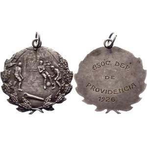 Chile Football Medal De Providencia 1923