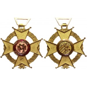 Cuba Military Officer Merit IV Class Cross 1933