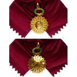 Peru Order of the Sun 3rd Type Breast Star & Badge 1821