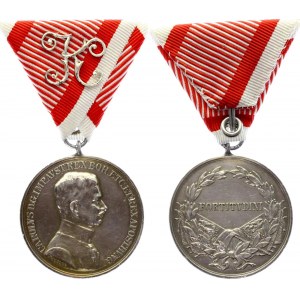 Austria - Hungary Medal for Bravery fortitvdini 1st Class 1914 - 1916
