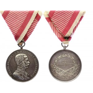 Austria - Hungary Medal for Bravery Der Tapferkeit 1st Class 1864