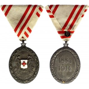 Austria - Hungary Red Cross Bronze Medal of Merit 1914 - 1918 WWI