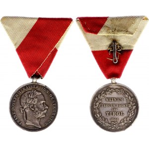 Austria - Hungary Commemorative Medal for the Defence of Tirol 1866