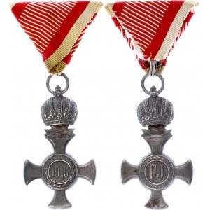 Austria - Hungary Iron Merit Cross with Crown 1916 - 1922 (ND)