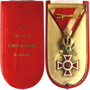 Austria - Hungary Order of Leopold 1914 - 1918