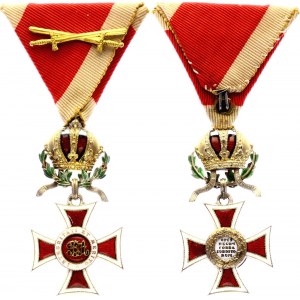 Austria - Hungary Order of Leopold 1914 - 1918