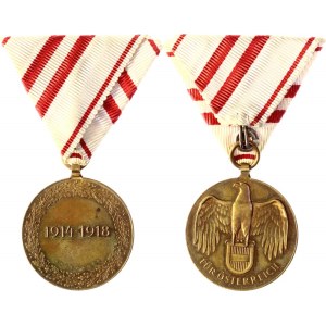 Austria - Hungary Great War Commemorative Medal 1914 - 1918