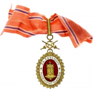 Czechoslovakia Order of Charles IV 1st Class Gilt Decoration Commander 1945