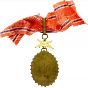 Czechoslovakia Order of Charles IV 1st Class Gilt Decoration Commander 1945