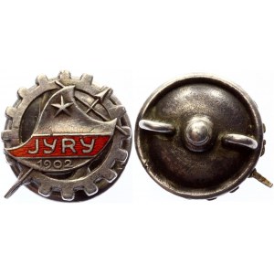 Finland Badge JYRY Sports Club Membership 1902