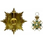 Italy Order of St. Lazar Grand Cross Breast Star & Badge