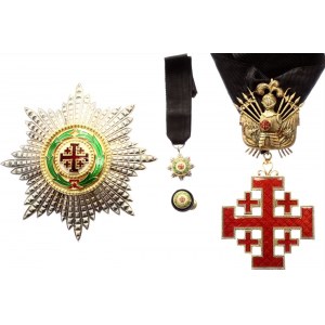 Vatican Order of the Holy Sepulchre Grand Cross Set 1847 - 1967