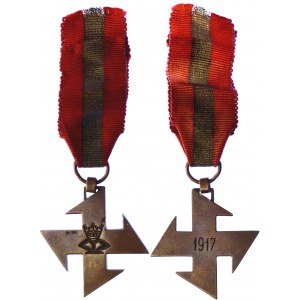 Romania Order of the Cross of Queen Marie, IV Class 1917