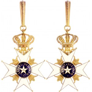 Sweden Gold Order of the North Star 1844 - Present Day