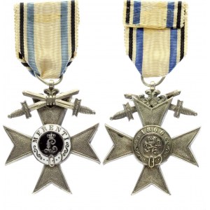 German States Bavaria Merit Cross 2nd Class with Swords 1913 - 1918
