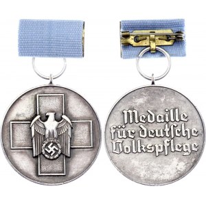Germany - Third Reich Silver Medal of Honor of the German Social Welfare 1939