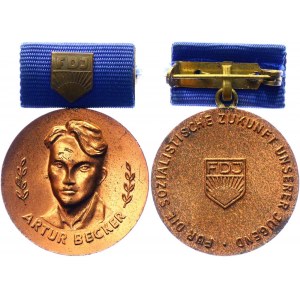 Germany - DDR Artur Becker Medal for the Socialist Future of Our Youth, III Class 1950