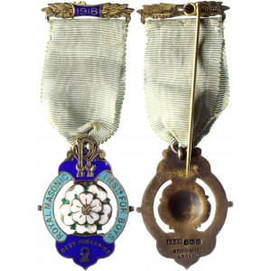 Great Britain Masonic Medal Royal Institution for Boys 1918