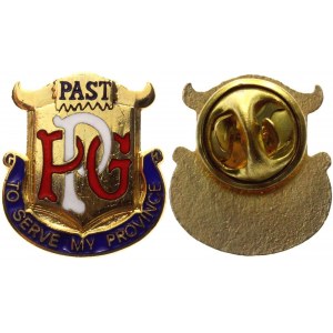 Great Britain Masonic Badge PPG Orden of Buffalo 1920 - th