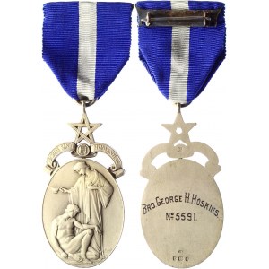 Great Britain Masonic Medal Aegros Sanat Humanitas 1929
