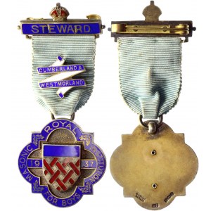 Great Britain Masonic Medal Royal Institution for Boys 1937
