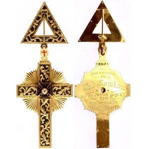 Freemasons Knights Templar St. Johns Commandery #20 1875