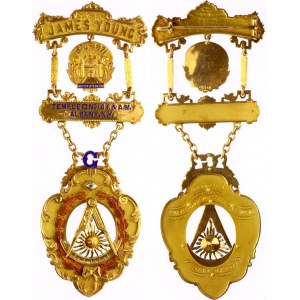 Freemasons Royal Arch Palmoni Lounge #15 1918