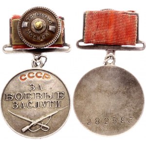 Russia - USSR Silver Medal for Military Merit 1938