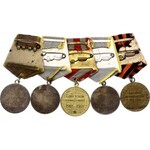 Russia - USSR Lot of 5 Medals 1941 - 1945