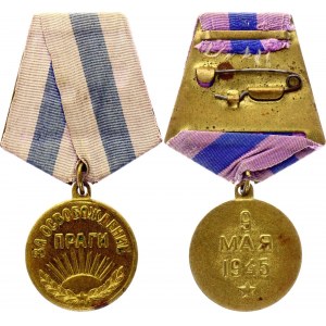 Russia - USSR Medal Liberation of Prague 1945