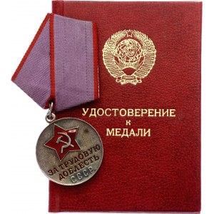 Russia - USSR Medal for Labor Valor 1938