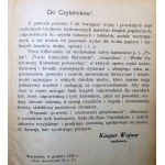 WOJNAR Kasper - Wiązanka powieści i wiadomości pożytecznych, rocznik V, 1919r.