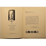 [EXLIBRIS] KSIĄŻKA I EXLIBRIS, nakład 200 egz. w tym 50 numerowanych, ten ma numer : 14. Ogólnopolski Zjazd Bibliofilów w Poznaniu, 1989 rok PZU POZNAŃ + dwie broszury