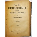 WITOSIŃSKI Paulin - Nauki niedzielne homiletyczno-popularne, tom I-II, Warszawa 1884-85