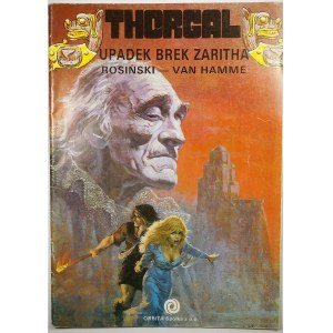 THORGAL - Upadek Brek Zaritha, Rosiński - van Hamme, wydanie I, Warszawa 1990